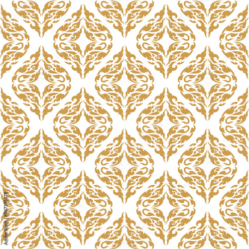 Elegant vector classic pattern, Seamless abstract background with repeating elements, vintage abstract background