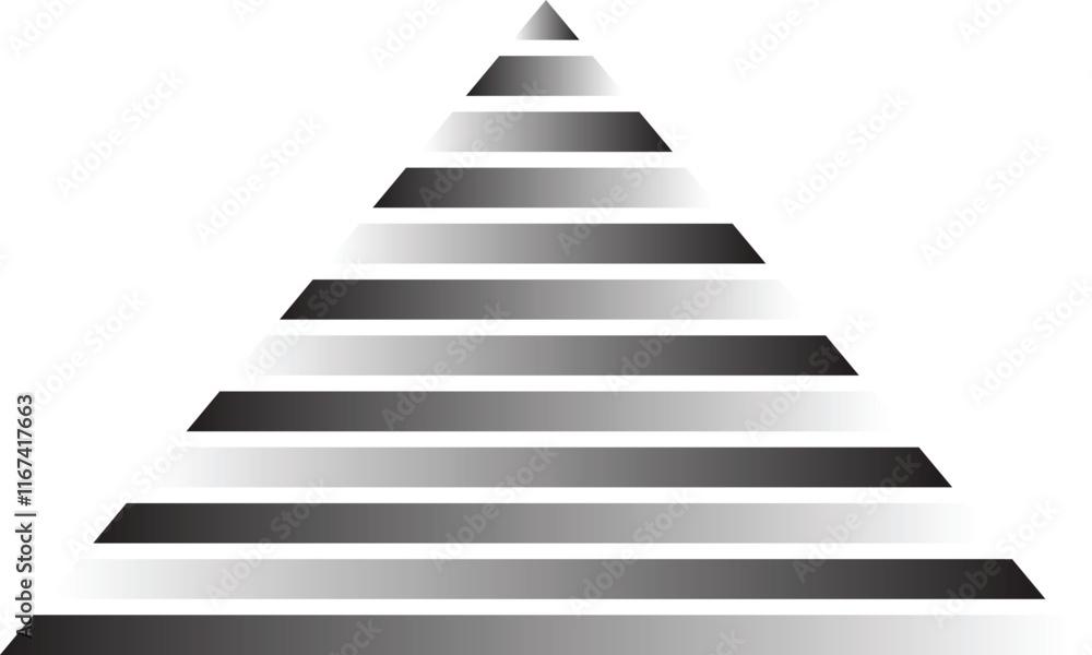 abstract black white gradient bold line triangle pattern suitable for background. abstract black white gradient bold line triangle pattern suitable for background.