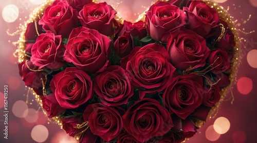 a romantic valentines day design featuring