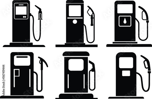 Gasoline pump gas station icon vector design symbol illustration
