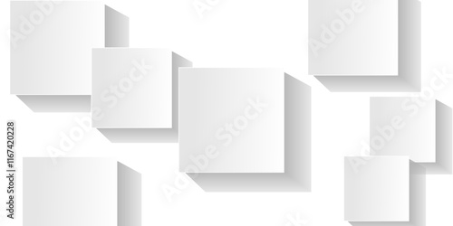 Wallpaper Mural Square abstract banner design geometric pattern texture. Vector art illustration.
 Torontodigital.ca