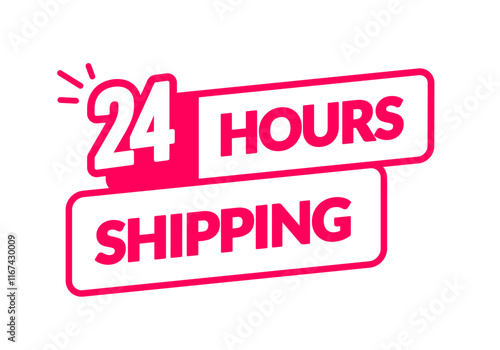 Dynamic 24 Hours Shipping Label