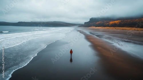 Depression concept landscape