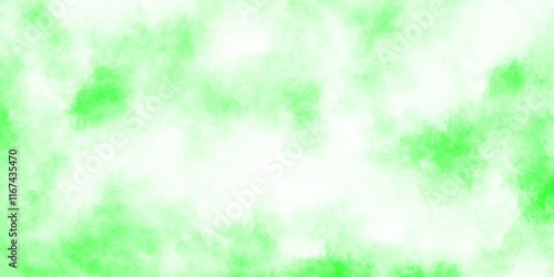 Seamless and abstract green grunge texture with green stains, Creative paint gradients, splashes and stains for presentation and cover, green watercolor paper textured illustration with splashes.