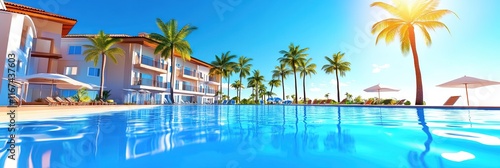 timeshare vacation property concept
