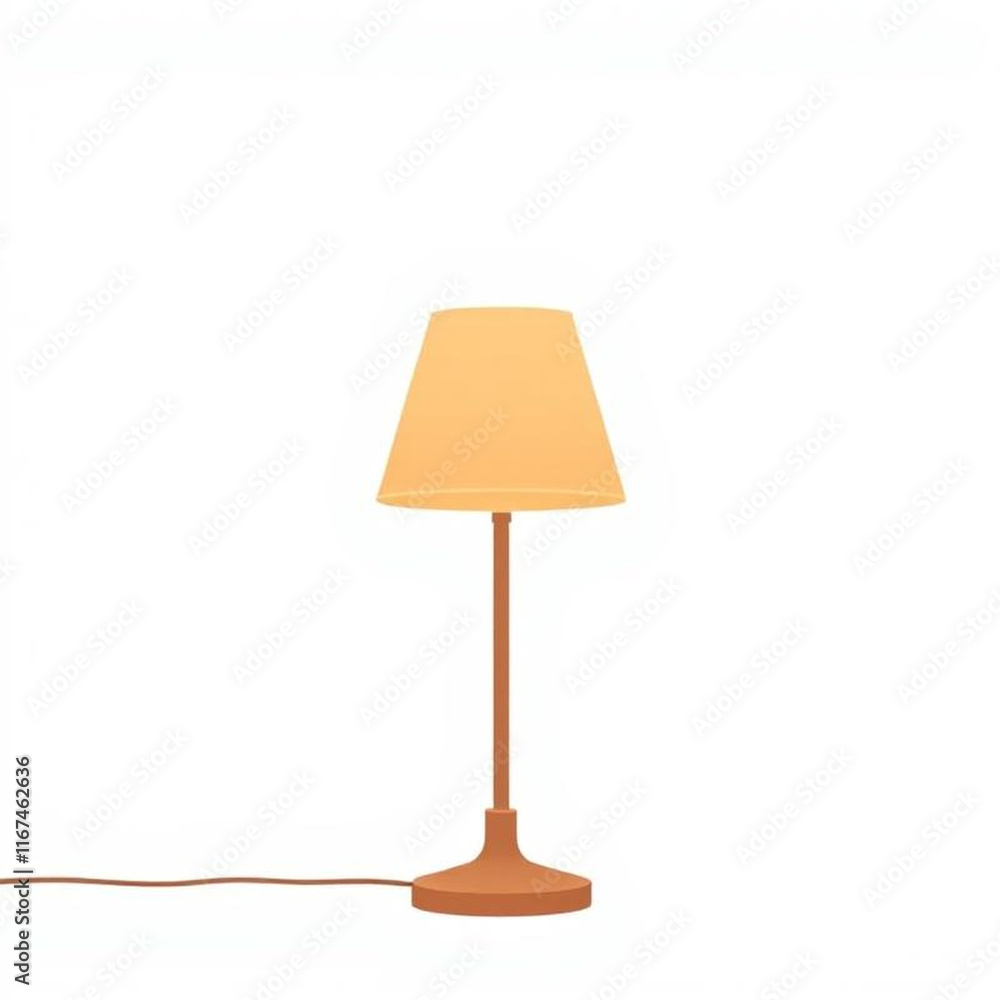 table lamp isolated on white background table lamp isolated on white background