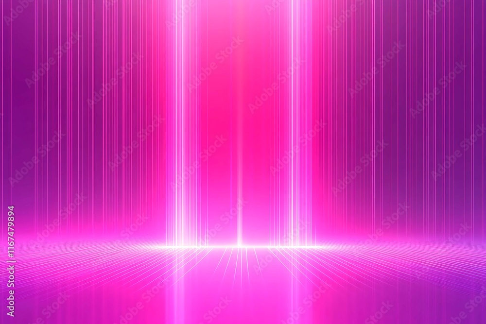 Bright neon pathway with glowing vertical light beams in pink and blue tones, evoking futuristic and digital technology themes.
Bright neon pathway with glowing vertical light beams in pink and blue tones, evoking futuristic and digital technology themes.