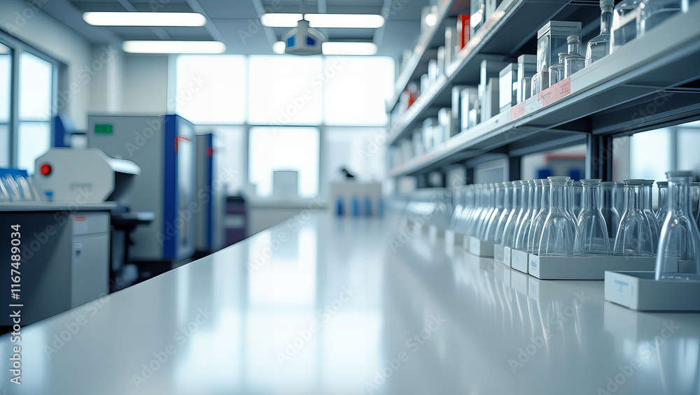 Modern Scientific Laboratory Interior Modern Scientific Laboratory Interior