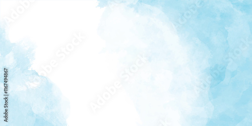 Splash acrylic colorful blue grunge texture background, grunge blue background texture with grainy smoke effect, abstract blue watercolor painting textured on black grunge paper.