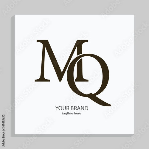 MQ letter mark and branding logo design with a leaf. And your best choice.