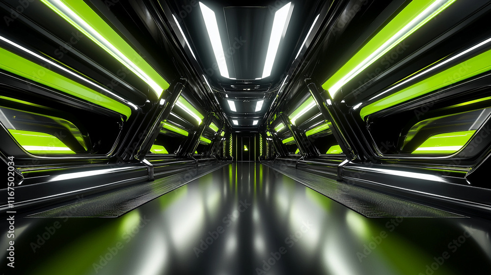 Futuristic luxurious black and neon green background with metallic reflections symbolizing chaos, technology, innovation, and sleek design with dynamic energy and modern aesthetics
Futuristic luxurious black and neon green background with metallic reflections symbolizing chaos, technology, innovation, and sleek design with dynamic energy and modern aesthetics