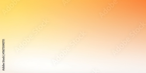 Color gradient background, abstract pastel rainbow. Light yellow orange color gradation, yellow blur effect perfect for dynamic and creative backgrounds photo