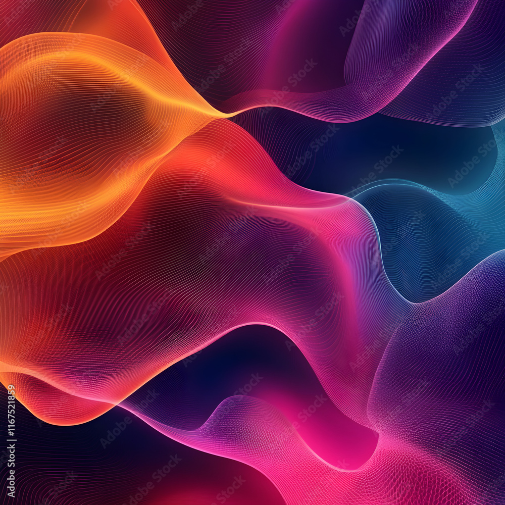 Abstract wavy background Abstract wavy background