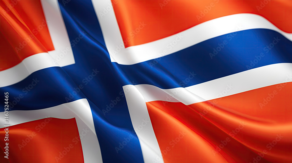 Fototapeta premium norwegian flag for national Day or Independence Day of norwegia