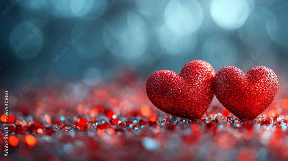 Romantic Valentine hearts glowing in red bokeh on a light abstract background symbolizing love passion and connection a dreamy and festive setting for Valentines Day holiday celebration
Romantic Valentine hearts glowing in red bokeh on a light abstract background symbolizing love passion and connection a dreamy and festive setting for Valentines Day holiday celebration