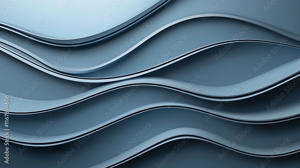 Elegant abstract blue wave patterns create a soothing visual effect. Perfect for modern design and backgrounds, these waves convey movement and tranquility in a minimalist style. Elegant abstract blue wave patterns create a soothing visual effect. Perfect for modern design and backgrounds, these waves convey movement and tranquility in a minimalist style.