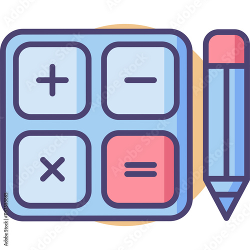 Engineering Physics constructions and tools colored icon pack