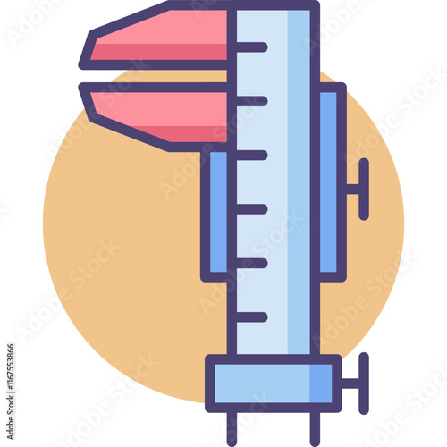 Engineering Physics constructions and tools colored icon pack