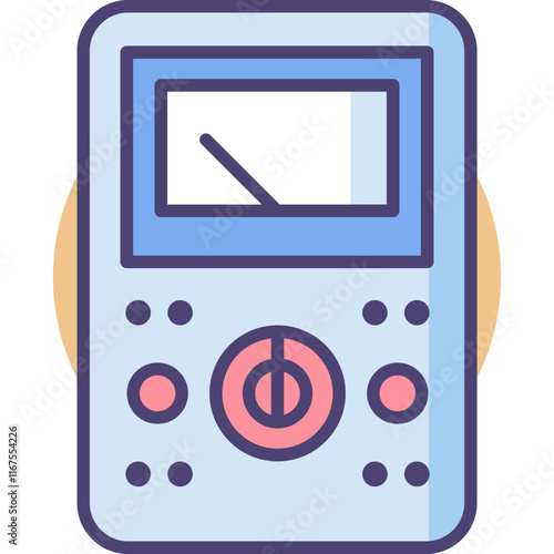 Engineering Physics constructions and tools colored icon pack