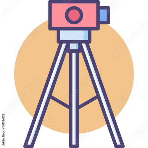 Engineering Physics constructions and tools colored icon pack