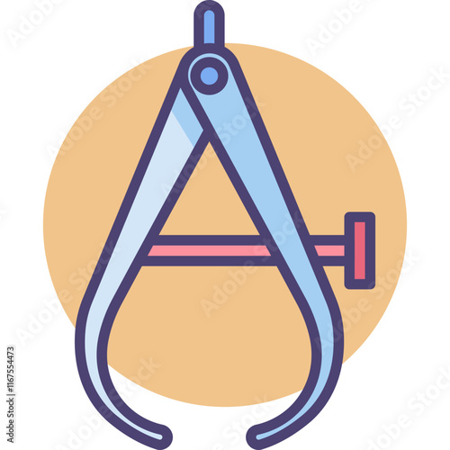 Engineering Physics constructions and tools colored icon pack