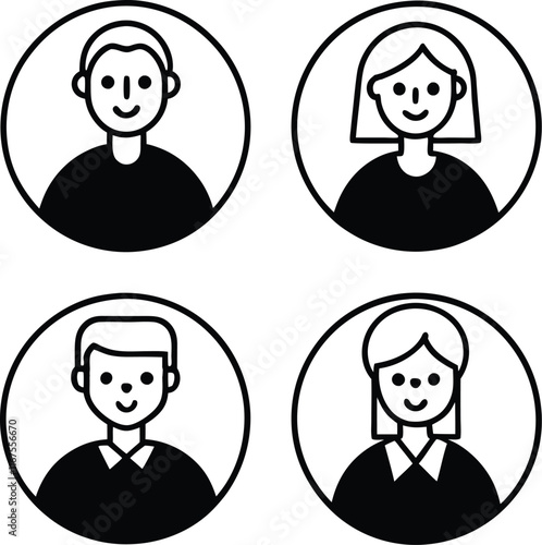 set of icons