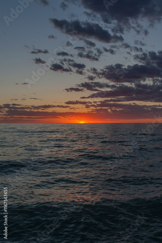 Fading Lake Michigan Sunset