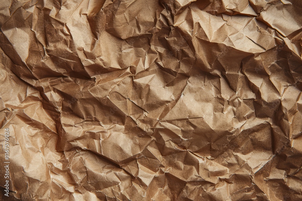 Image of Crumpled sheet of toned brown paper. Texture for background usage Image of Crumpled sheet of toned brown paper. Texture for background usage