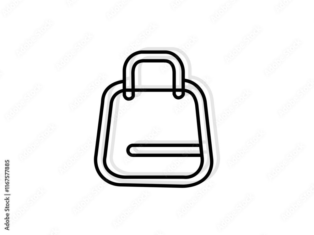 Line & Flat Shopping Bag Icons.Shopping Bag Icon Set.Shopping bag icon silhouette vector illustration design.Set of shopping bag Icon shop and sale icon Shopping.Shopping Bag Icon on Black and White V Line & Flat Shopping Bag Icons.Shopping Bag Icon Set.Shopping bag icon silhouette vector illustration design.Set of shopping bag Icon shop and sale icon Shopping.Shopping Bag Icon on Black and White V