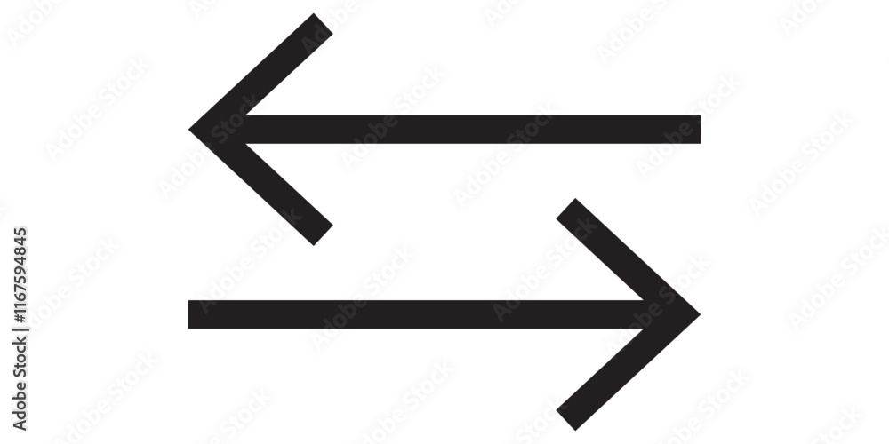 Transfer arrows outline icon. linear style sign for mobile concept and web design. Left right arrows simple line vector icon. Symbol, logo illustration. Transfer arrows icon. Data transfer vector icon Transfer arrows outline icon. linear style sign for mobile concept and web design. Left right arrows simple line vector icon. Symbol, logo illustration. Transfer arrows icon. Data transfer vector icon