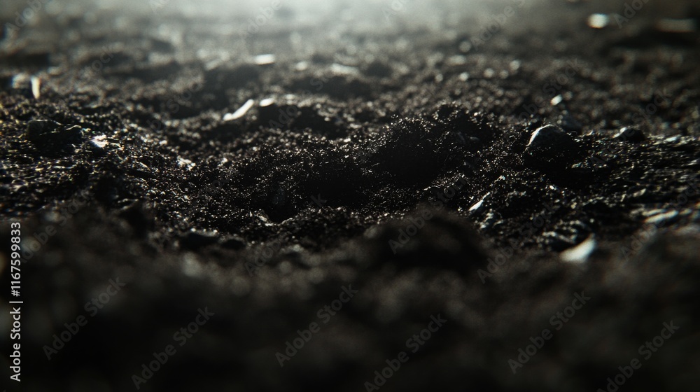 Rustic Low Light Scene of Cultivation Ground Textures Rustic Low Light Scene of Cultivation Ground Textures