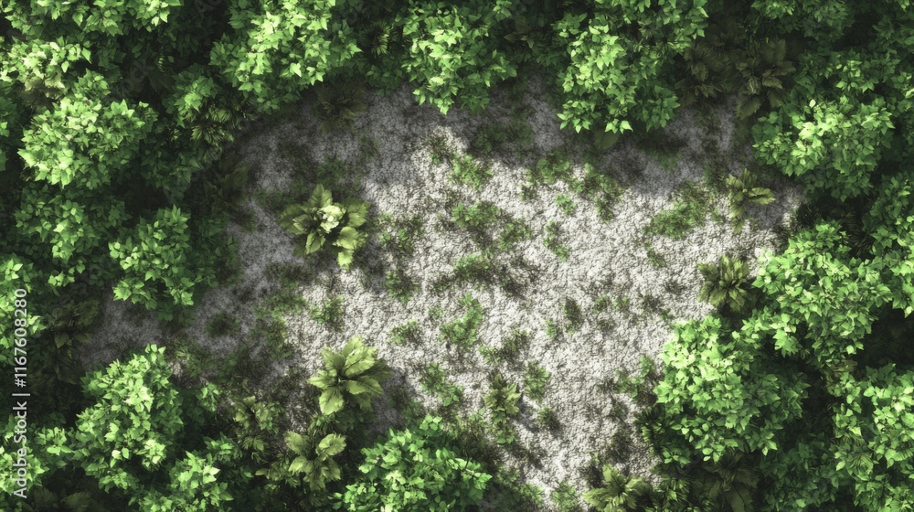 Aerial Sunset View of a Lush Forest Landscape Aerial Sunset View of a Lush Forest Landscape