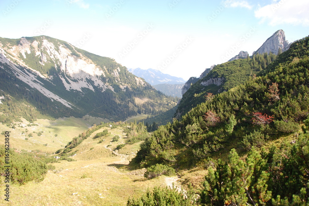 Naklejka premium Hüttentour