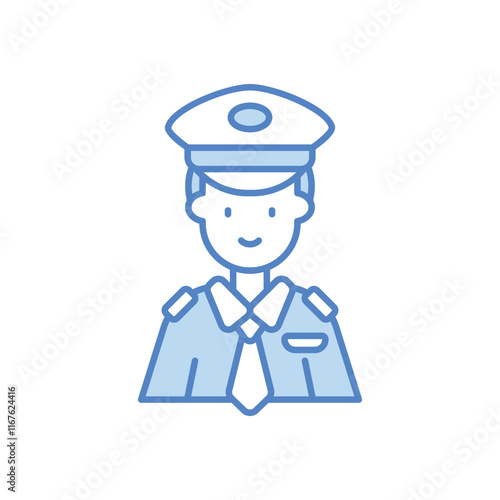 Police Officer vector icon