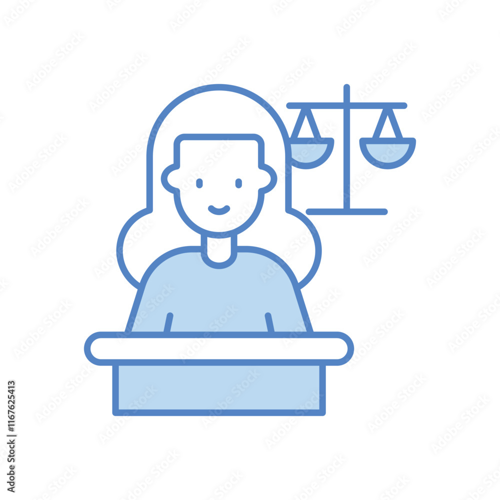 Defendant vector icon Defendant vector icon