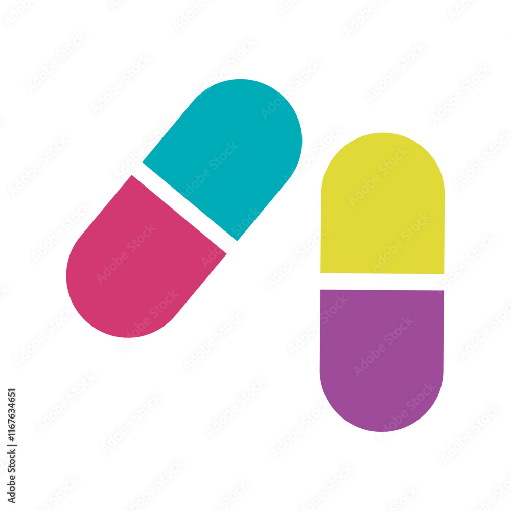 illustration of capsule illustration of capsule