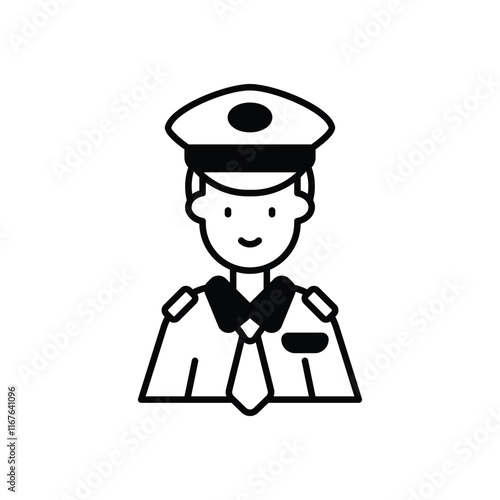 Police Officer vector icon