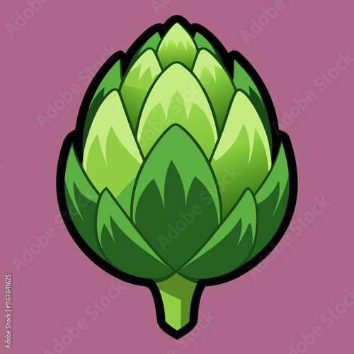 illustration of artichoke