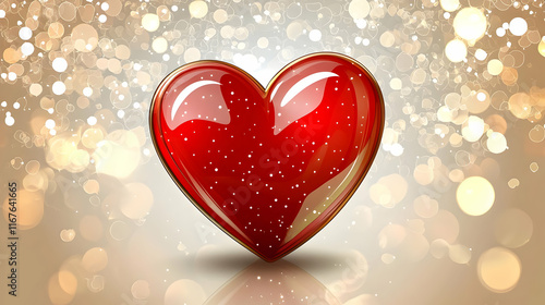 heart on the  valentine day 14th February 2025 with rose flower gift love and heart affair romance and romantic