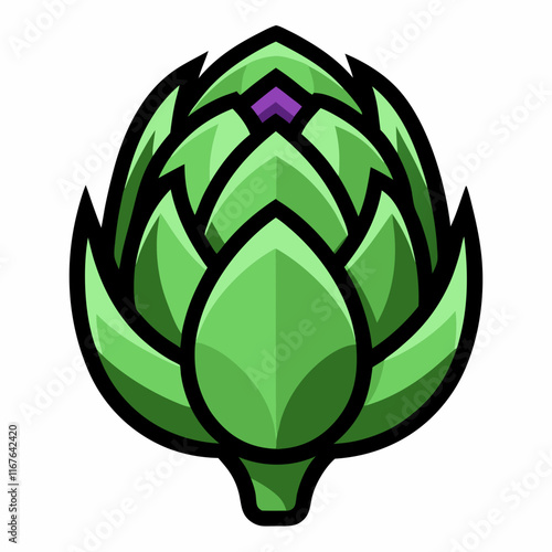 illustration of a artichoke
