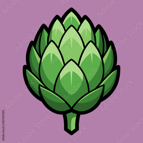 illustration of artichoke