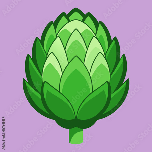illustration of a artichoke