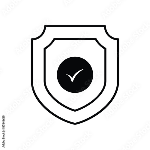 Shield  vector icon