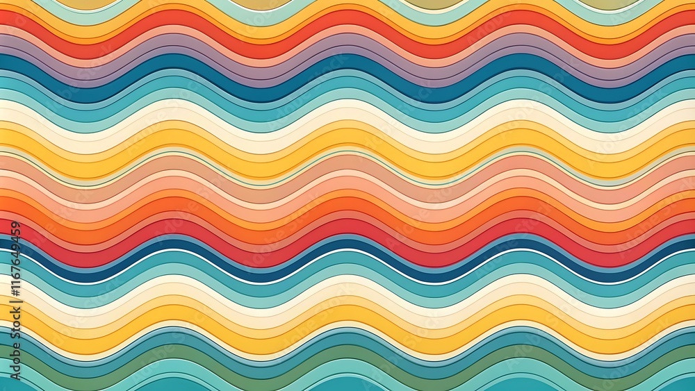 Serene Abstract Horizontal Background with Flowing Pastel Waves for Modern and Calming Designs Serene Abstract Horizontal Background with Flowing Pastel Waves for Modern and Calming Designs