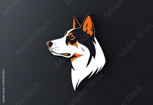 dog logo photo