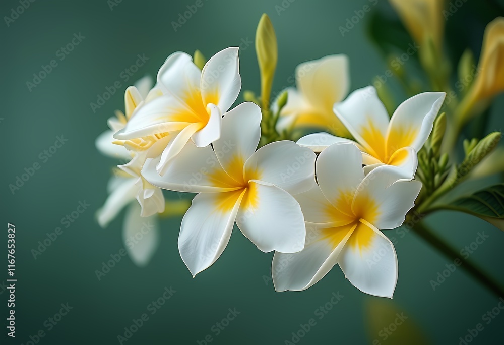 Naklejka premium frangipani