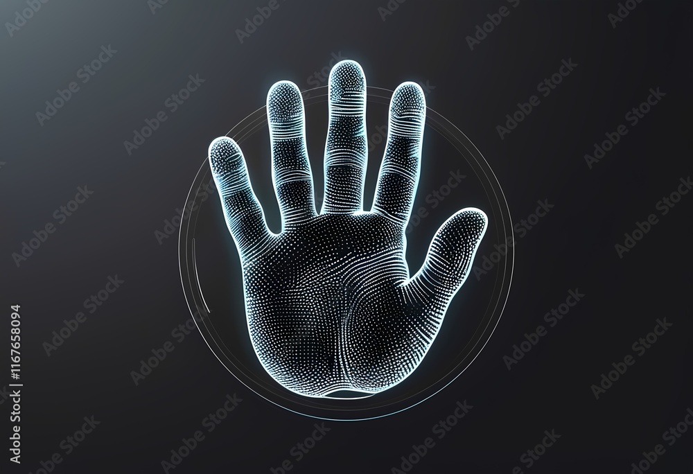 Naklejka premium touch icon