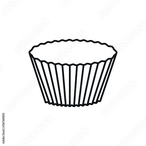 Muffin mold icon.