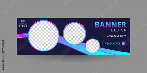 Abstract banner design.