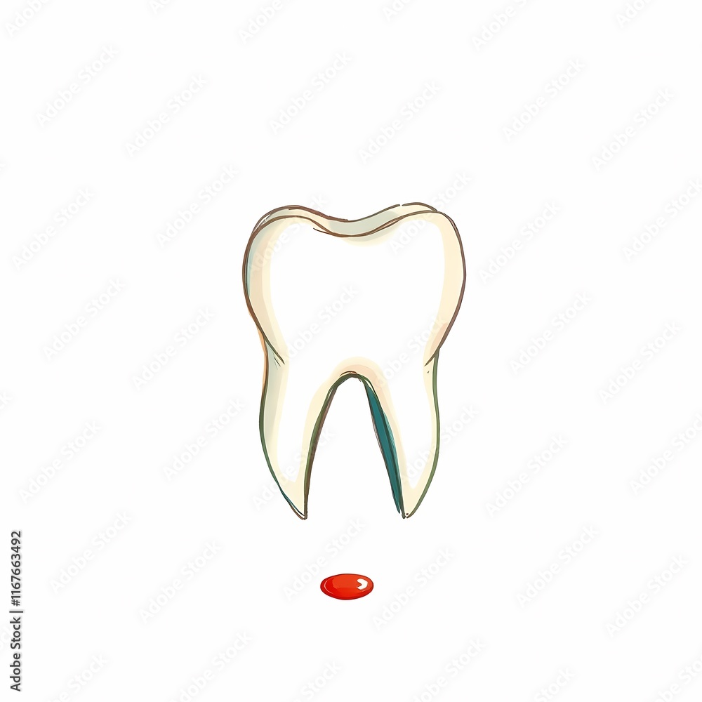 Tooth and Blood in Simple Sketch Tooth and Blood in Simple Sketch